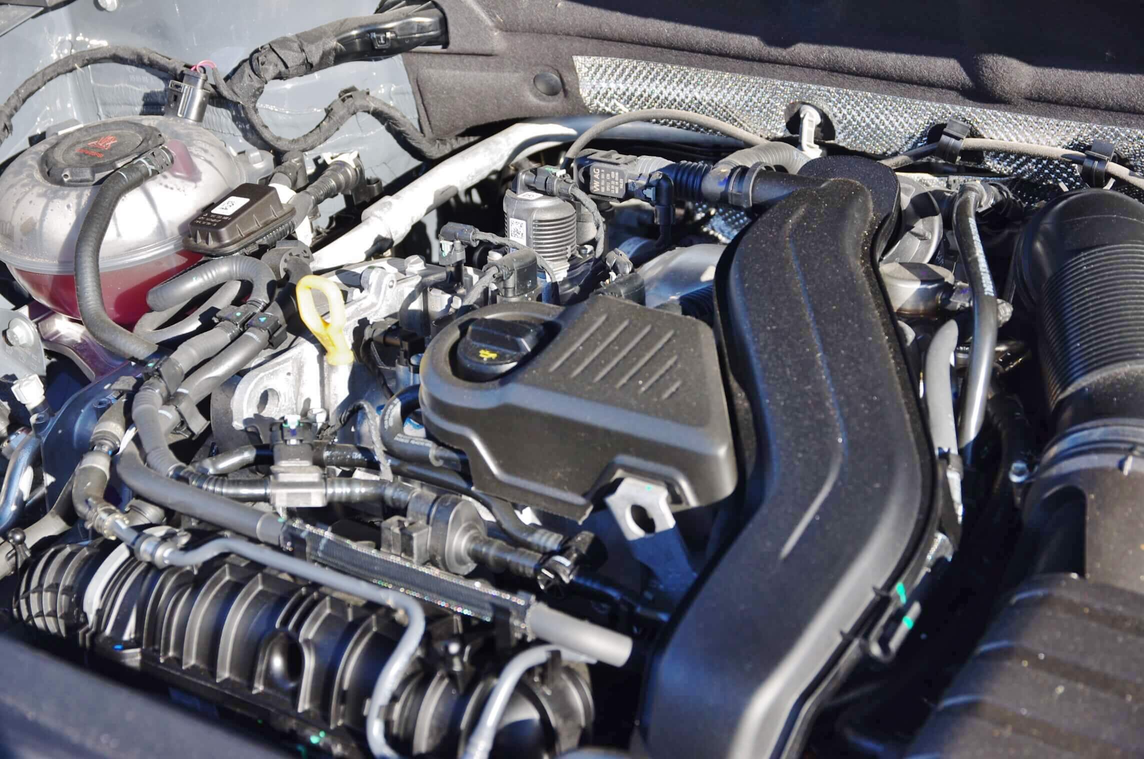 2024 VW Taos 4Motion engine