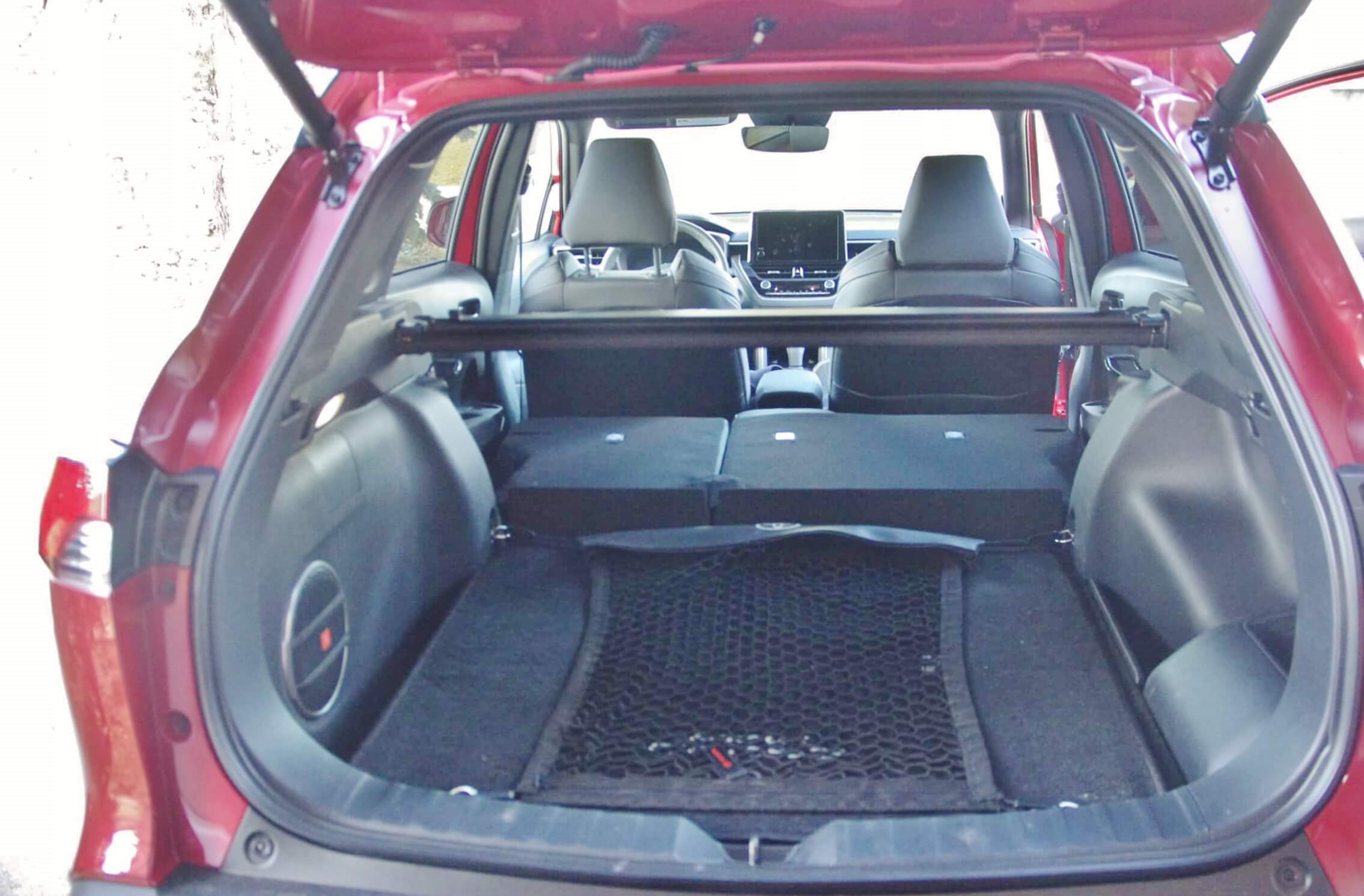 2024 Toyota Corolla Cross XSE Hybrid AWD cargo bay