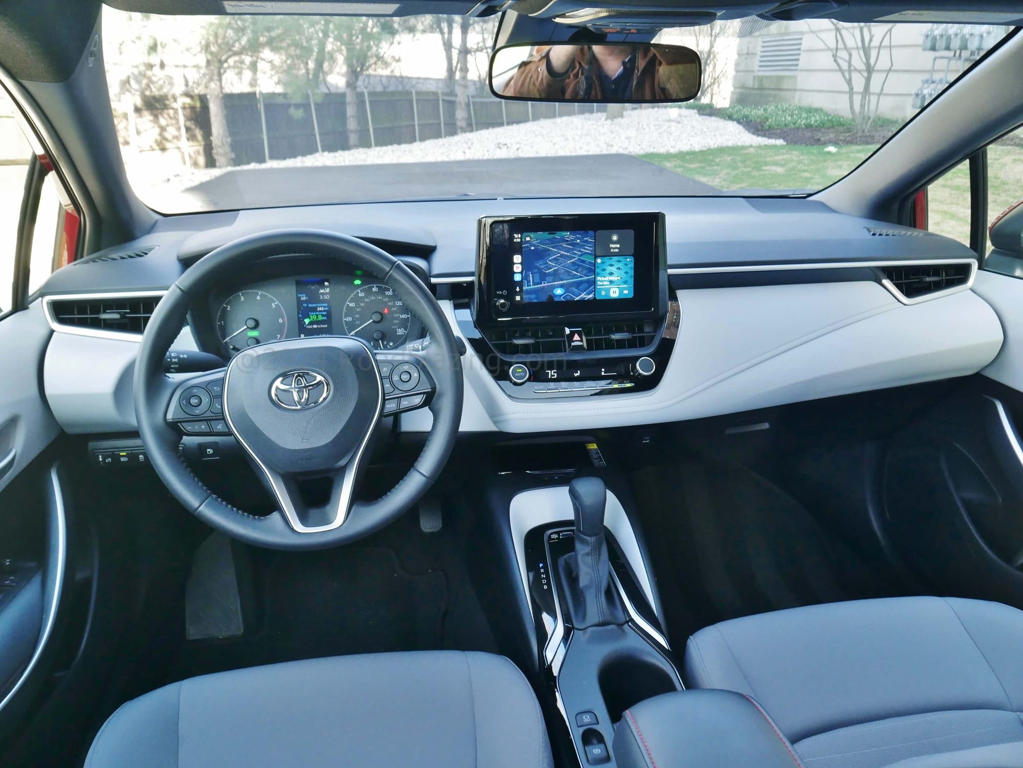 2024 Toyota Corolla SE Hybrid AWD interior cockpit