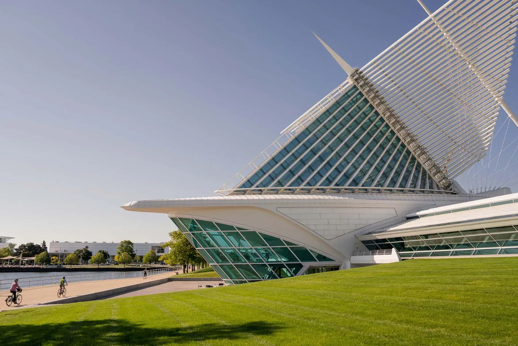 Milwaukee's Quadracci Pavilion by Santiago Calatrava
