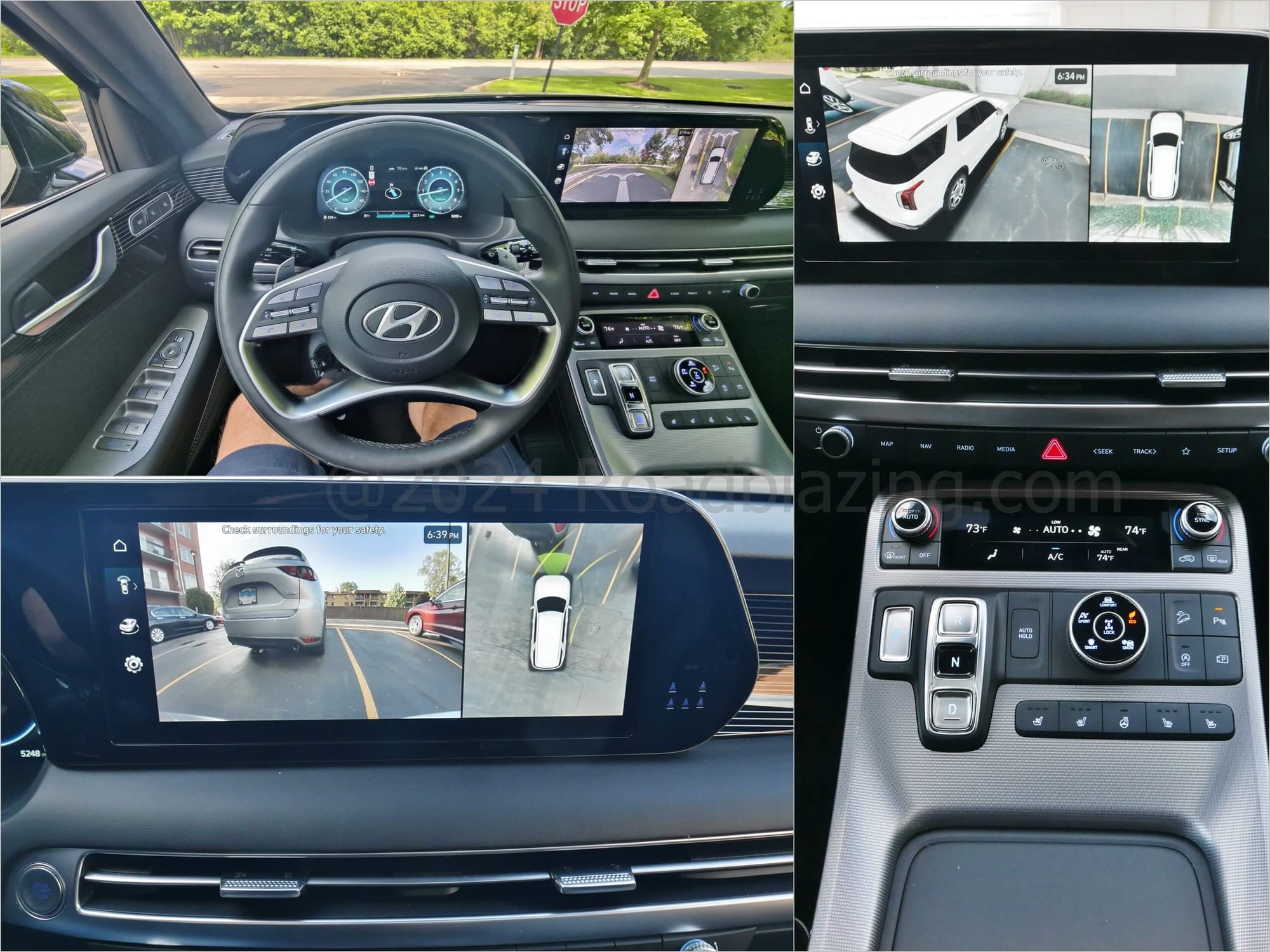 2024 Hyundai Palisade Calligraphy AWD: surround cameras