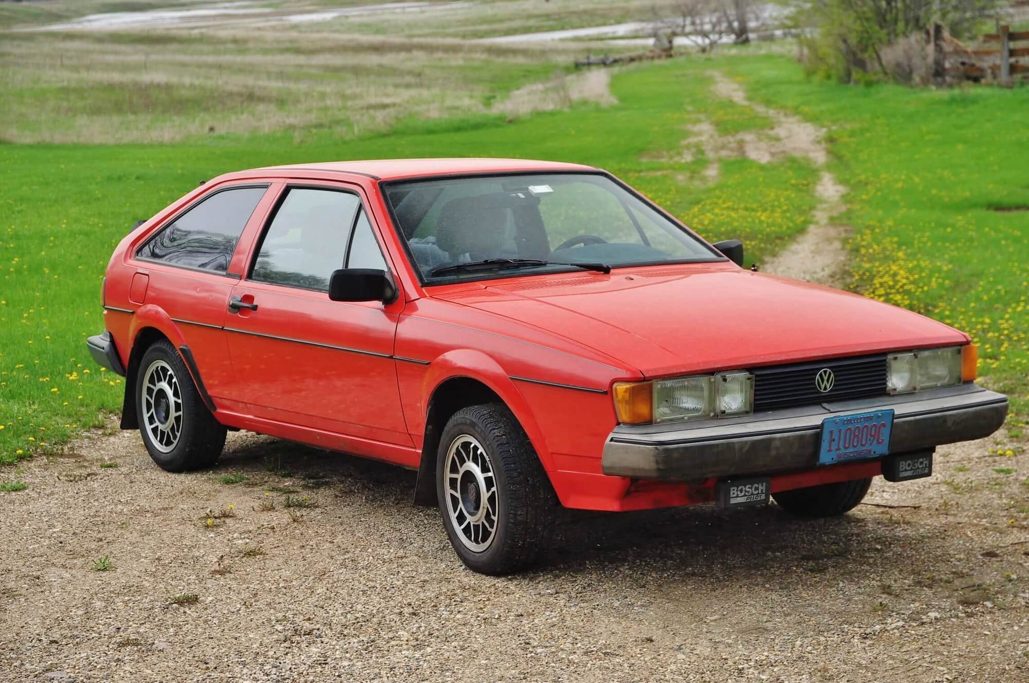 1983 Volkswagen Scirocco Wolfsburg Edition 8V exterior