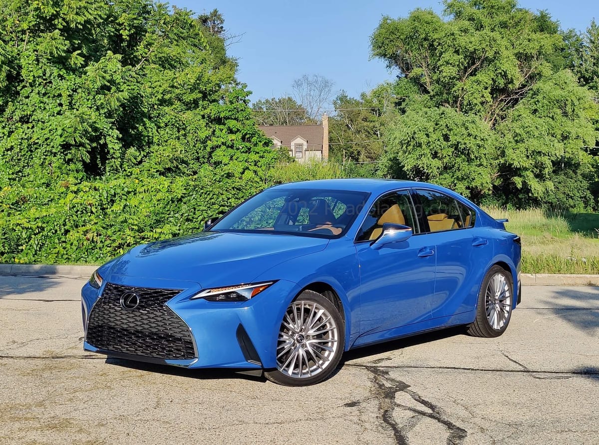 2022 Lexus IS 300 AWD - Re- Driven on Placid Blue Waters