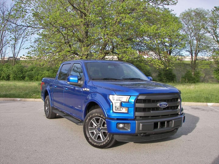 2016 Ford F-150 Supercrew 4x4 Lariat exterior