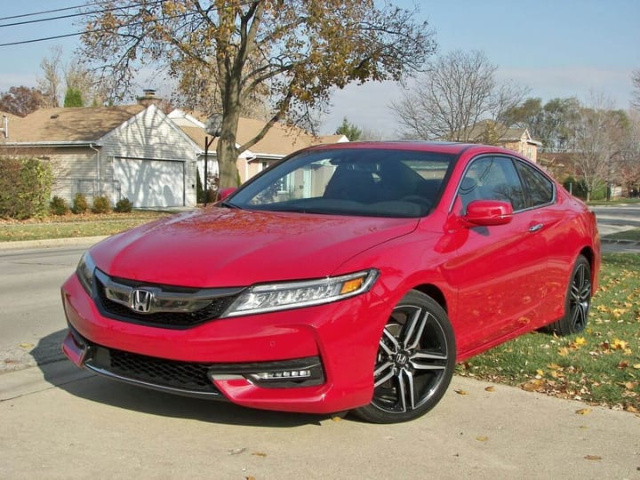 2016 Honda Accord Coupe V6 Touring exterior