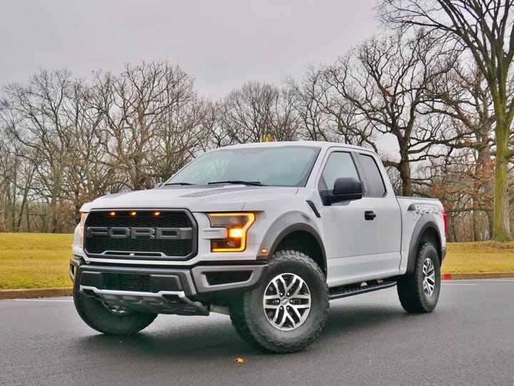 2018 Ford F-150 Raptor SuperCab exterior