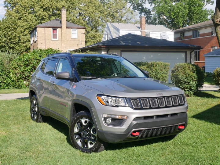 2017 Jeep Compass Trailhawk exterior