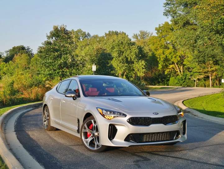 2018 Kia Stinger GT2 AWD exterior