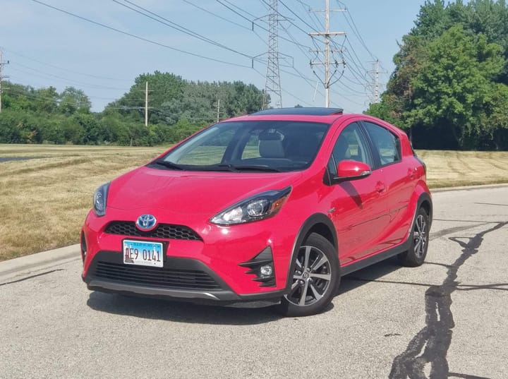 2018 Toyota Prius C Four exterior