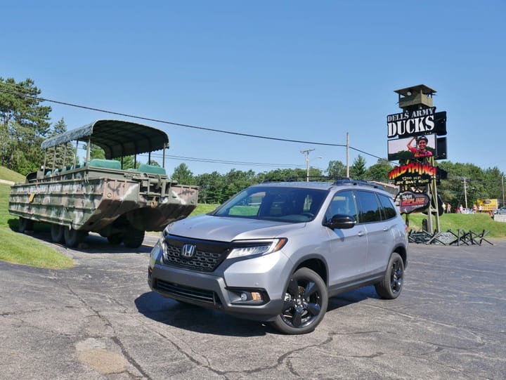 2019 Honda Passport Elite AWD exterior