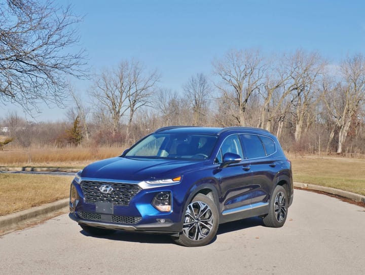 2019 Hyundai Santa Fe 2.0T Ultimate AWD exterior