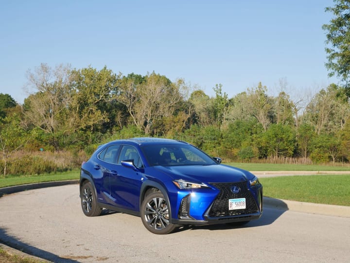 2019 Lexus UX 250h F-Sport exterior