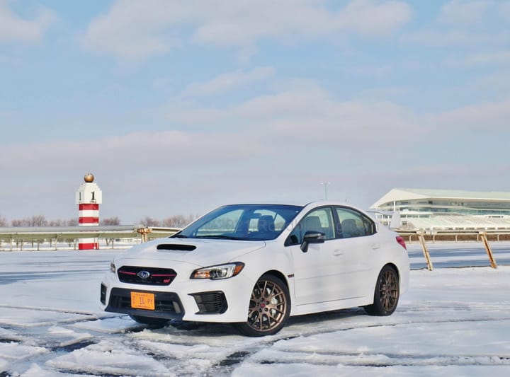 2020 Subaru WRX STI exterior