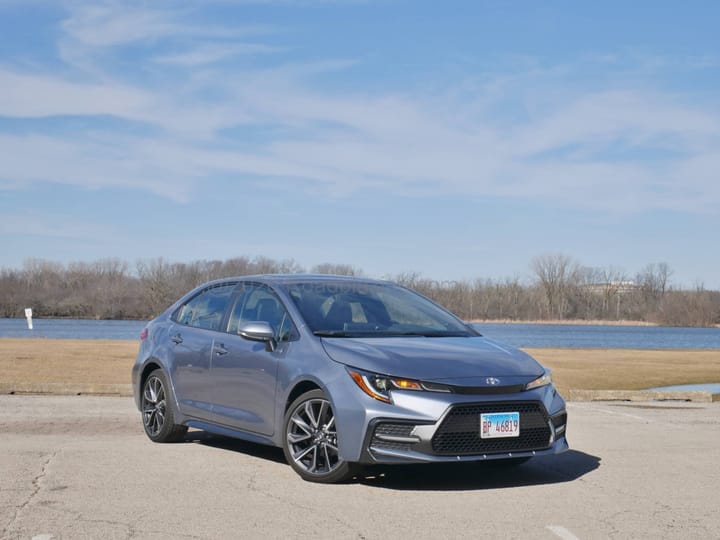 2020 Toyota Corolla XSE exterior