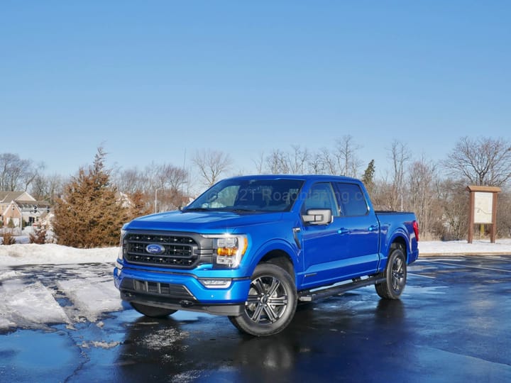 2021 Ford F-150 Supercrew XLT 4x4 PowerBoost hybrid exterior