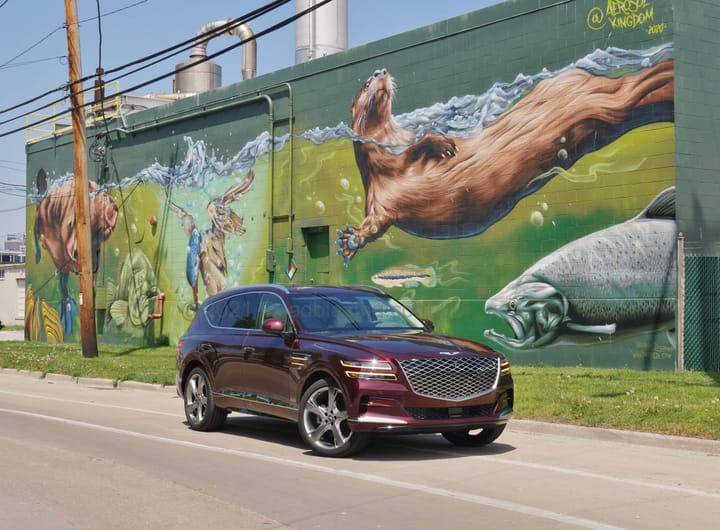 2021 Genesis GV80 2.5T AWD exterior