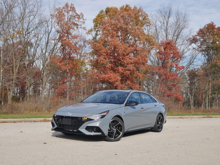 2021 Hyundai Elantra N-Line 1.6T exterior