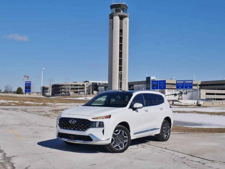 2021 Hyundai Santa Fe 2.5T Calligraphy AWD exterior