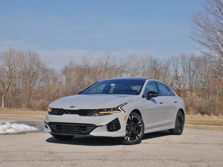 2021 Kia K5 GT-Line AWD exterior