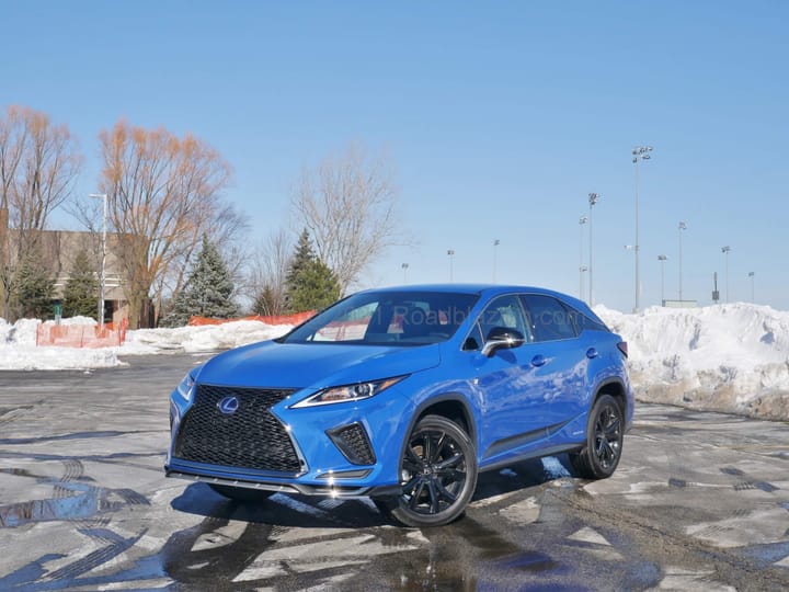 2021 Lexus 450h Hybrid AWD F-Sport exterior