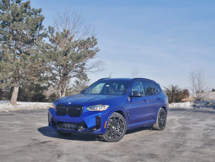 2022 BMW X3 M Competition xDrive exterior