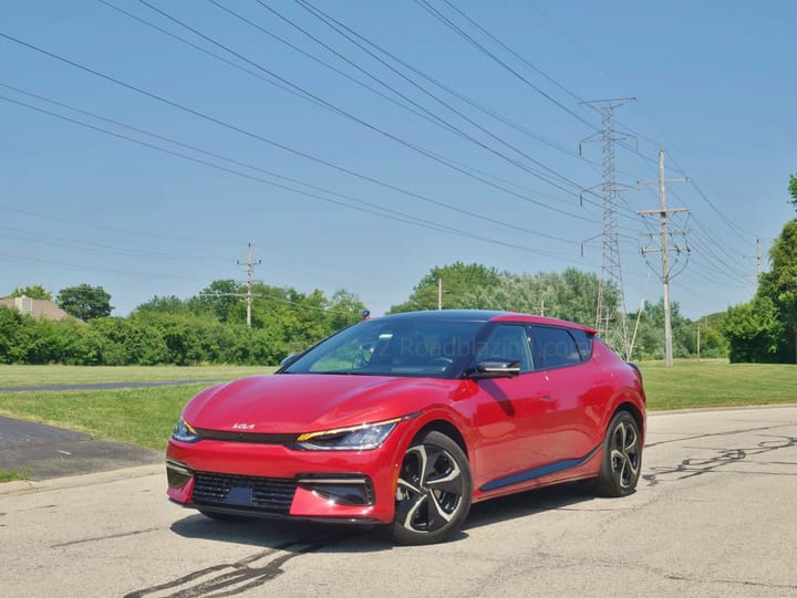 2022 Kia EV6 GT-Line AWD exterior