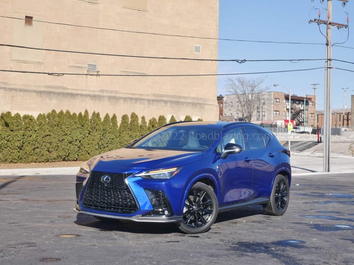 2022 Lexus NX 450h+ FSport AWD exterior