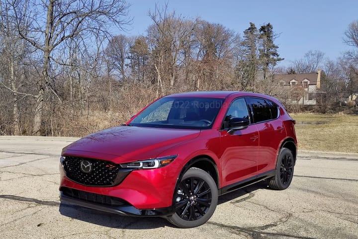 2022 Mazda CX-5 2.5T Turbo AWD exterior