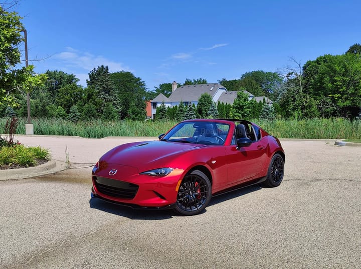 2024 Mazda MX-5 Miata Club RF exterior