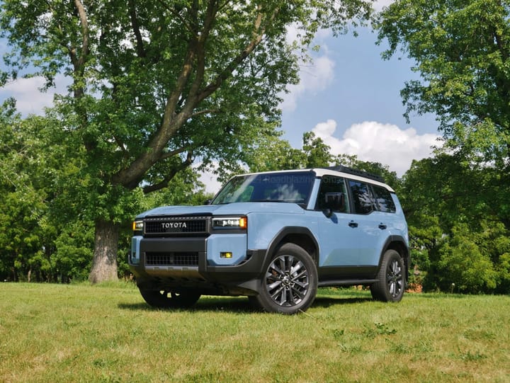 2024 Toyota Land Cruiser exterior