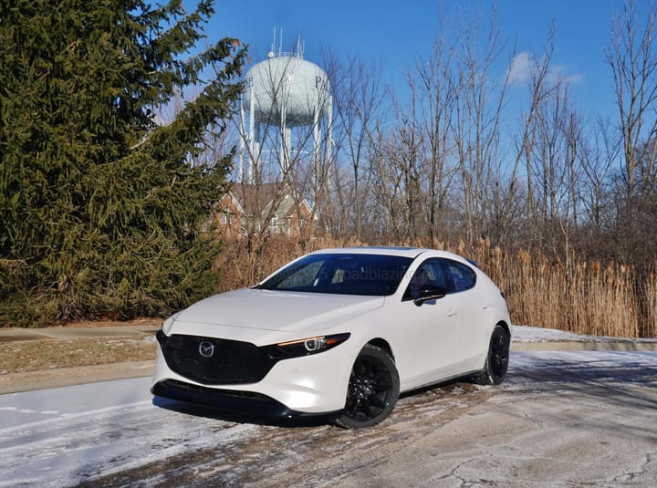 2025 Mazda 3 Hatchback 2.5 Turbo AWD exterior