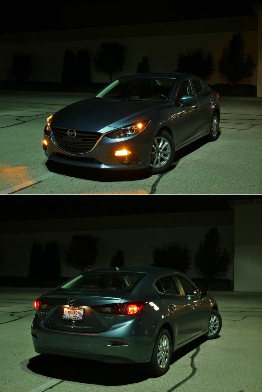 2016 Mazda3 i 4-Door GT: at night