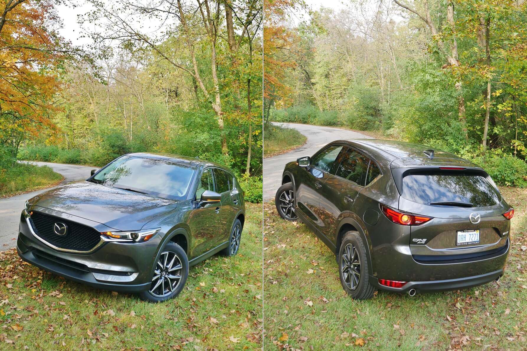 2017 Mazda CX-5 GT AWD: PTU to viscous multi-clutch differential on-demand AWD endows the lightest of off-roading