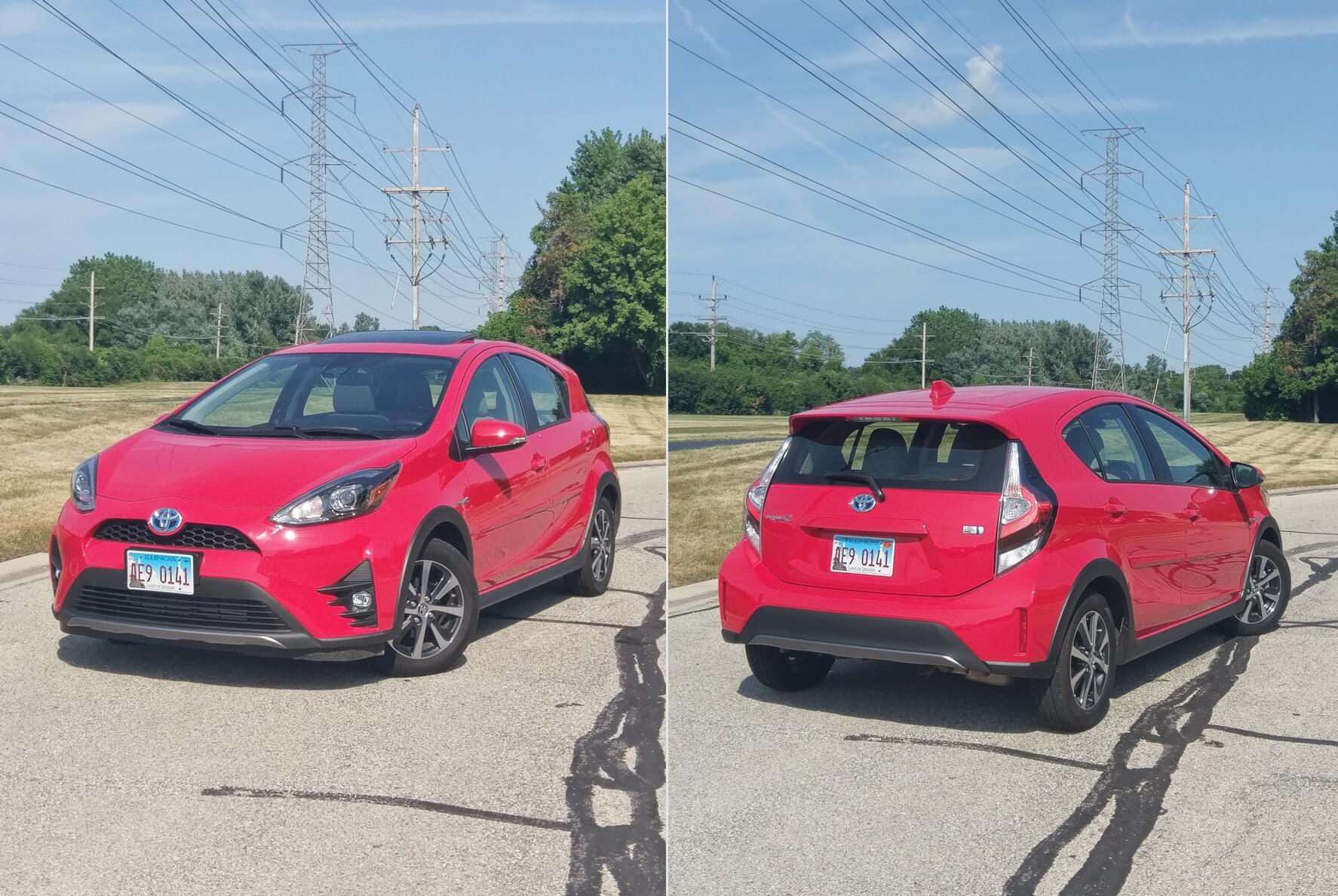 2018 Toyota Prius C Four: Saluting high tension electrical wires