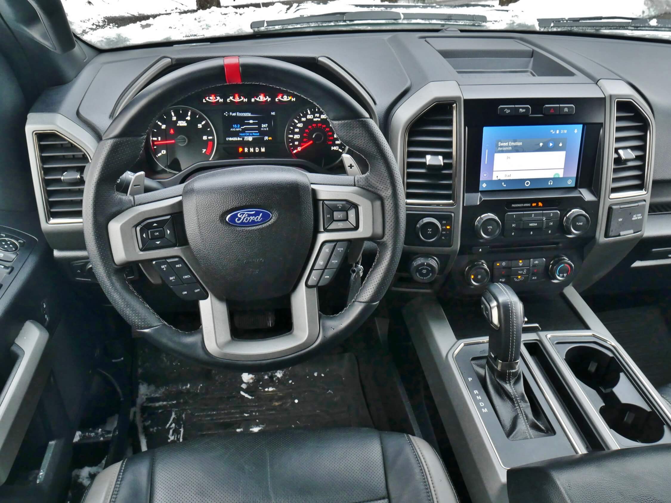 2018 Ford F-150 Raptor SuperCab: Android Auto ( & Apple CarPlay) interfaces std.