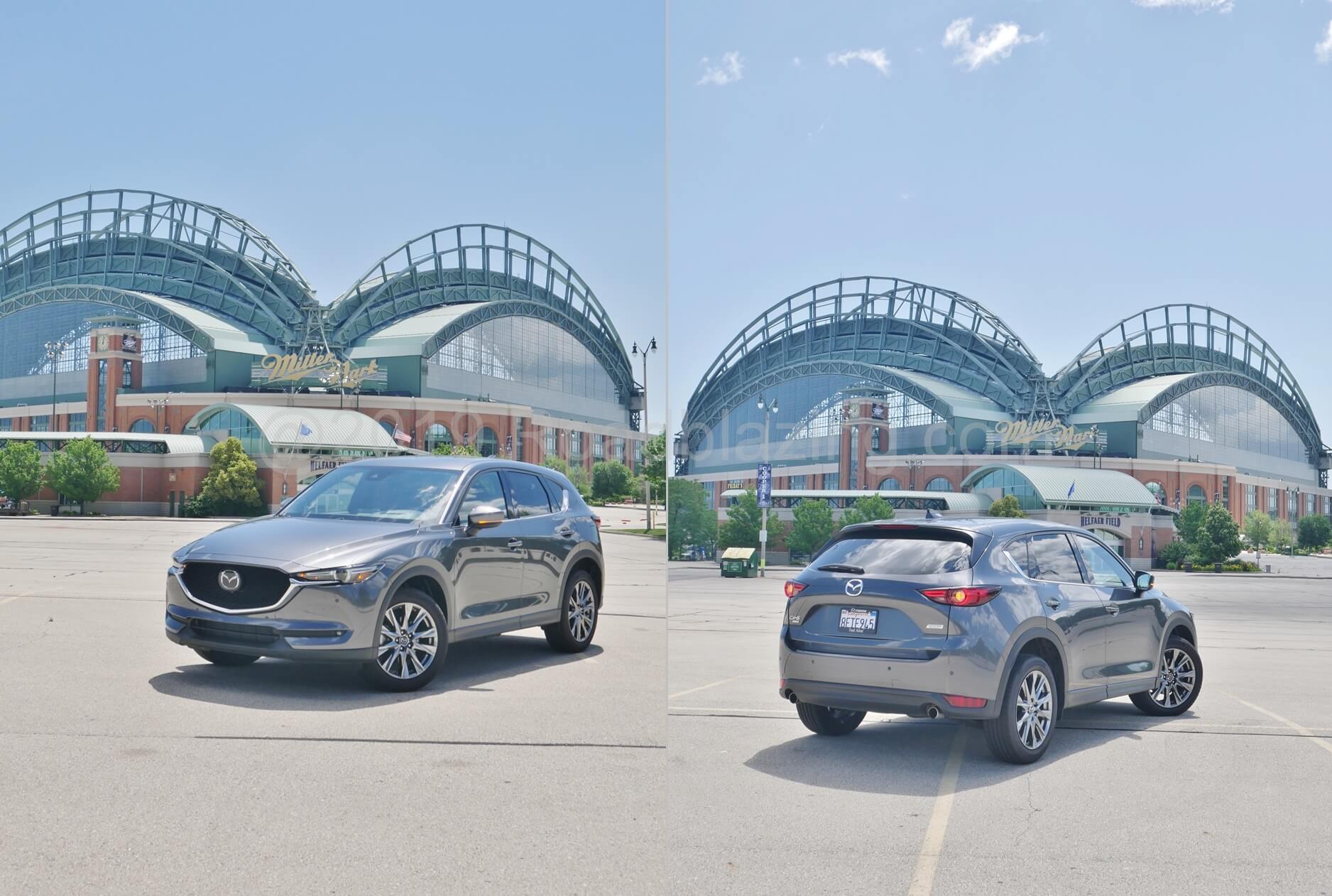 2019 Mazda CX-5 Signature AWD: Well before Brewer's game tailgating activity commences at Miller Park, soon to be renamed American Family Park.