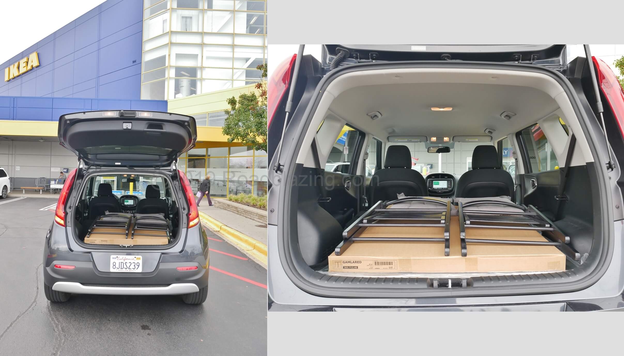 2020 Kia Soul X-Line: Low & flat expanded load floor easily accommodate 3 feet wide and nearly as tall assemble it yourself furnishings.