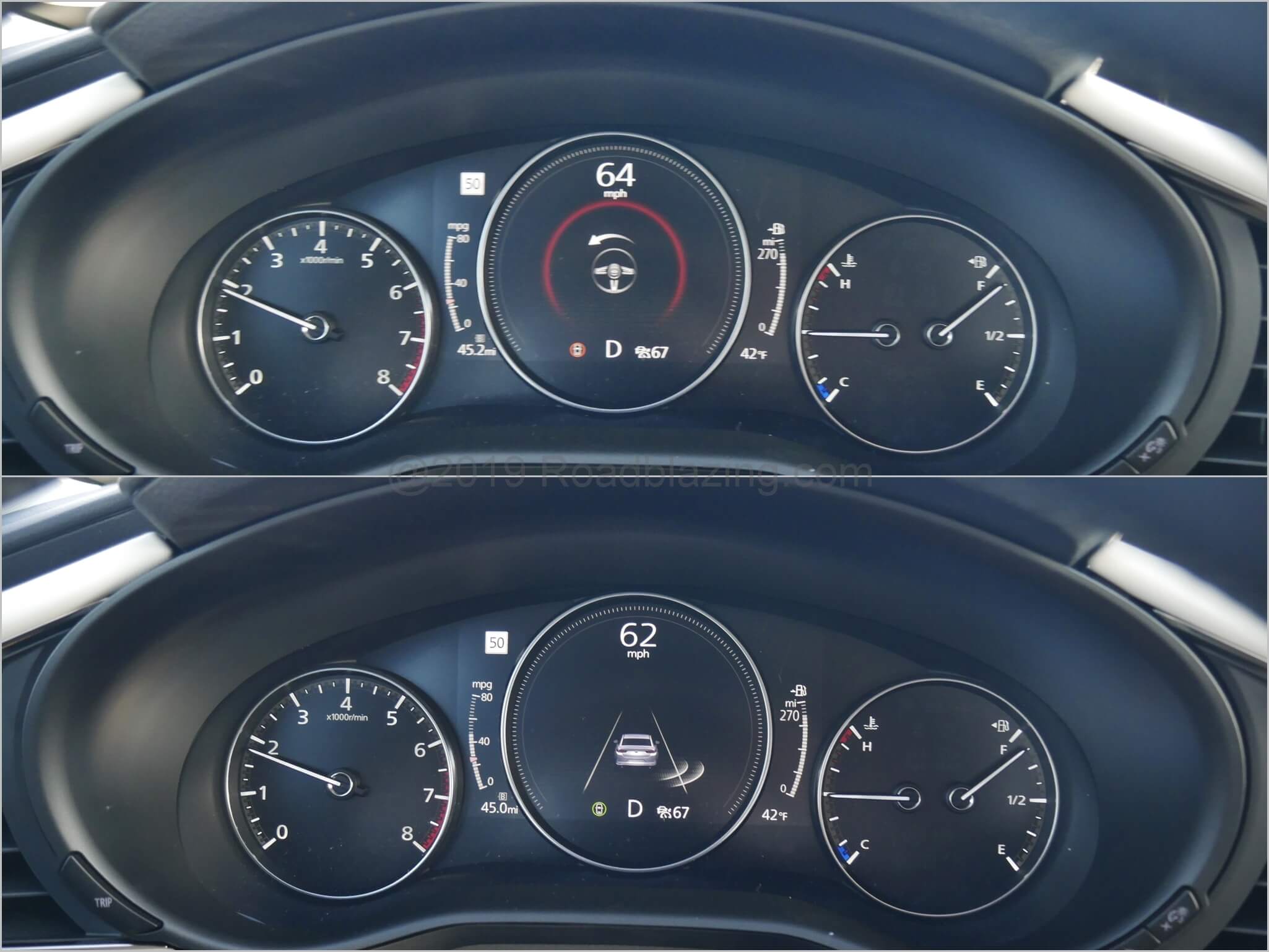 2021 Mazda 3 2.5 Turbo Hatchback: i ActiveSafety Sense Lane departure, side traffic warnings, Traffic Jam assist