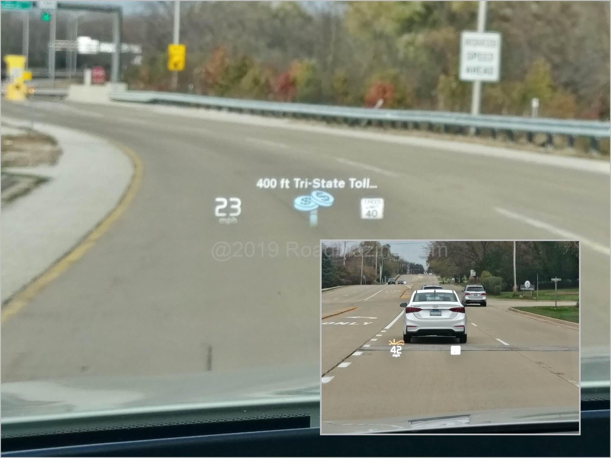 2020 Volvo V60 T5 AWD Cross Country: opt. head up display