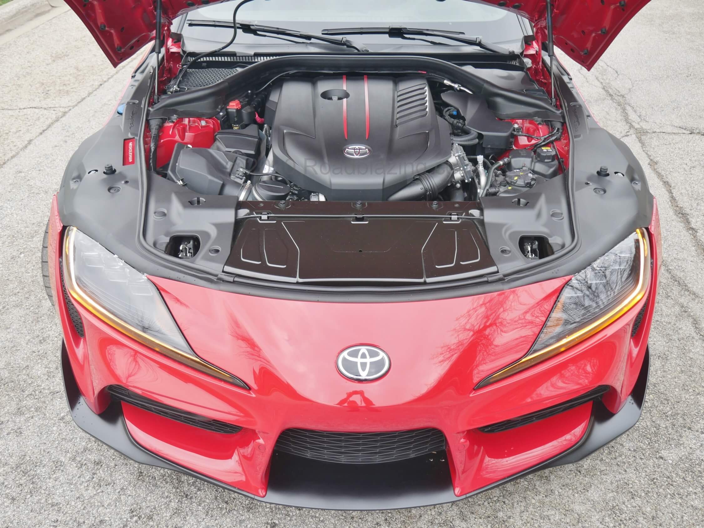 2020 Toyota Supra GR 3.0T Premium: Underrated 335 hp / 365 lb-ft @1600 rpm + 8-speed ZF planetary manumatic transmission + e-limited slip differential + launch control = sub 4.0 sec 0-60 mph launches