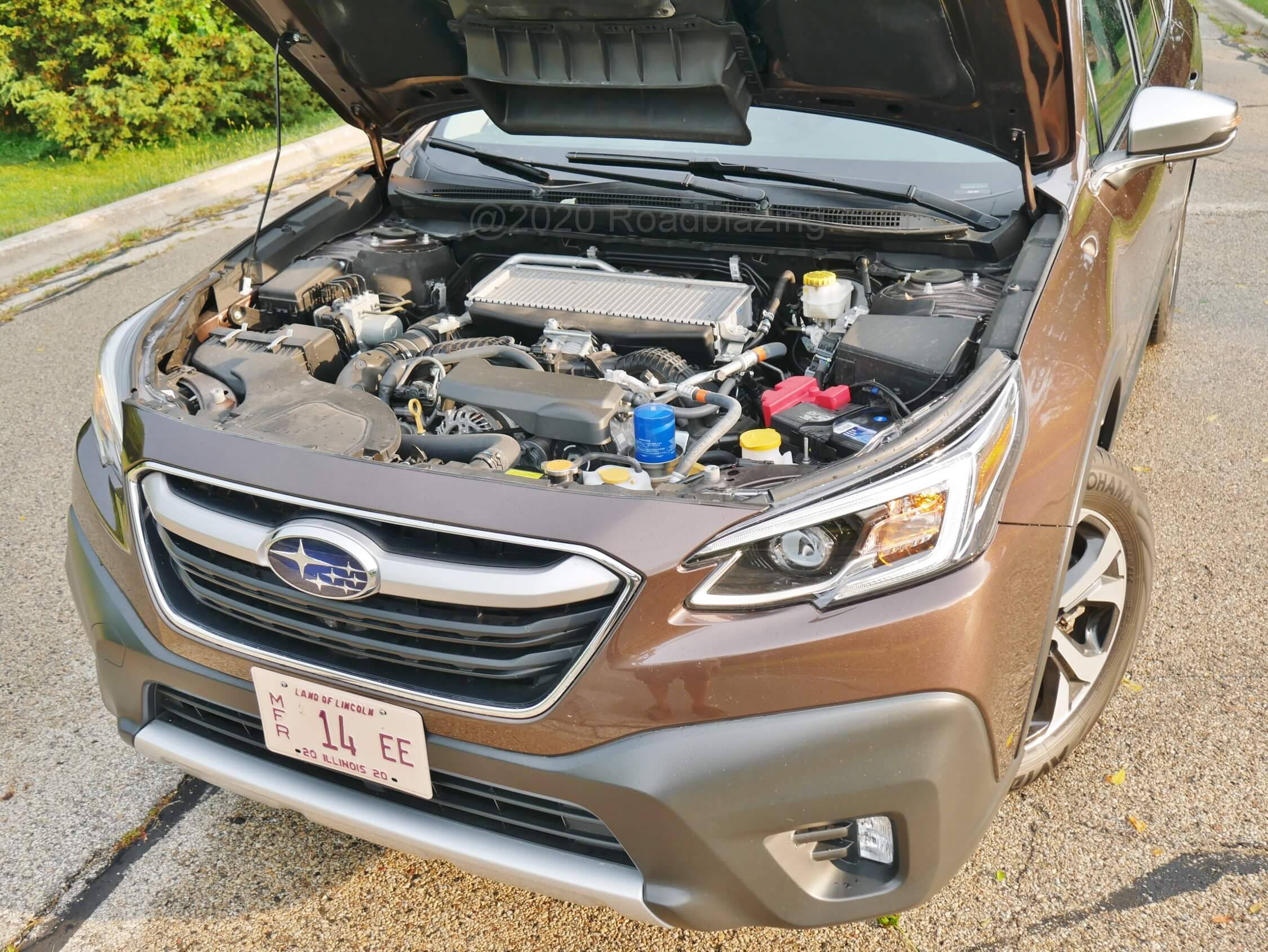 2020 Subaru Outback Touring XT: New for 2020 is the first turbocharged flat-4 installed in a Legacy based Outback wagon.