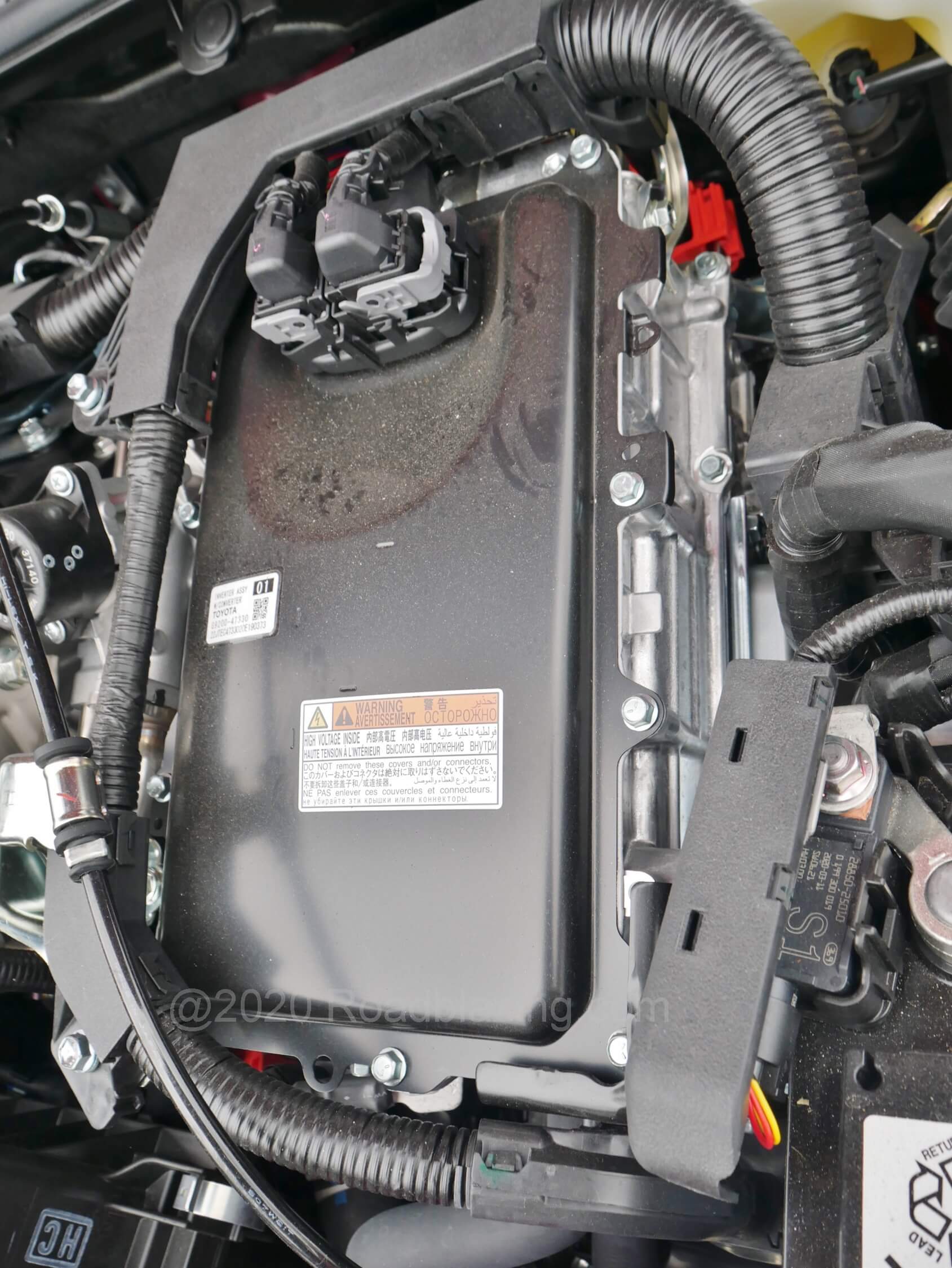 2021 Toyota Corolla Hybrid LE: Permanent magnet synchronous traction Motor Generator makes 53 kW for a hybrid net of 121 hp