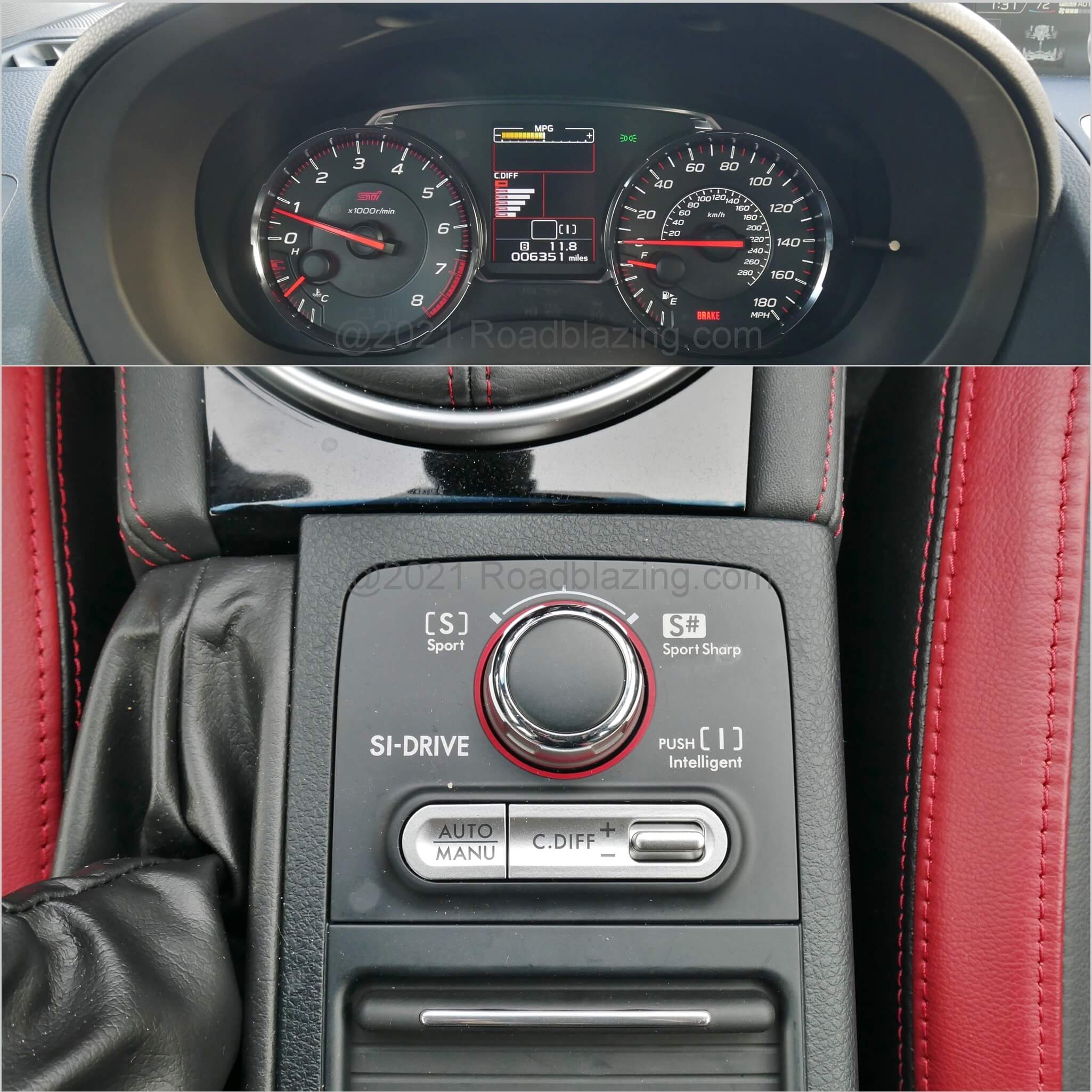 2020 Subaru WRX STI: Si Drive center differential compensation