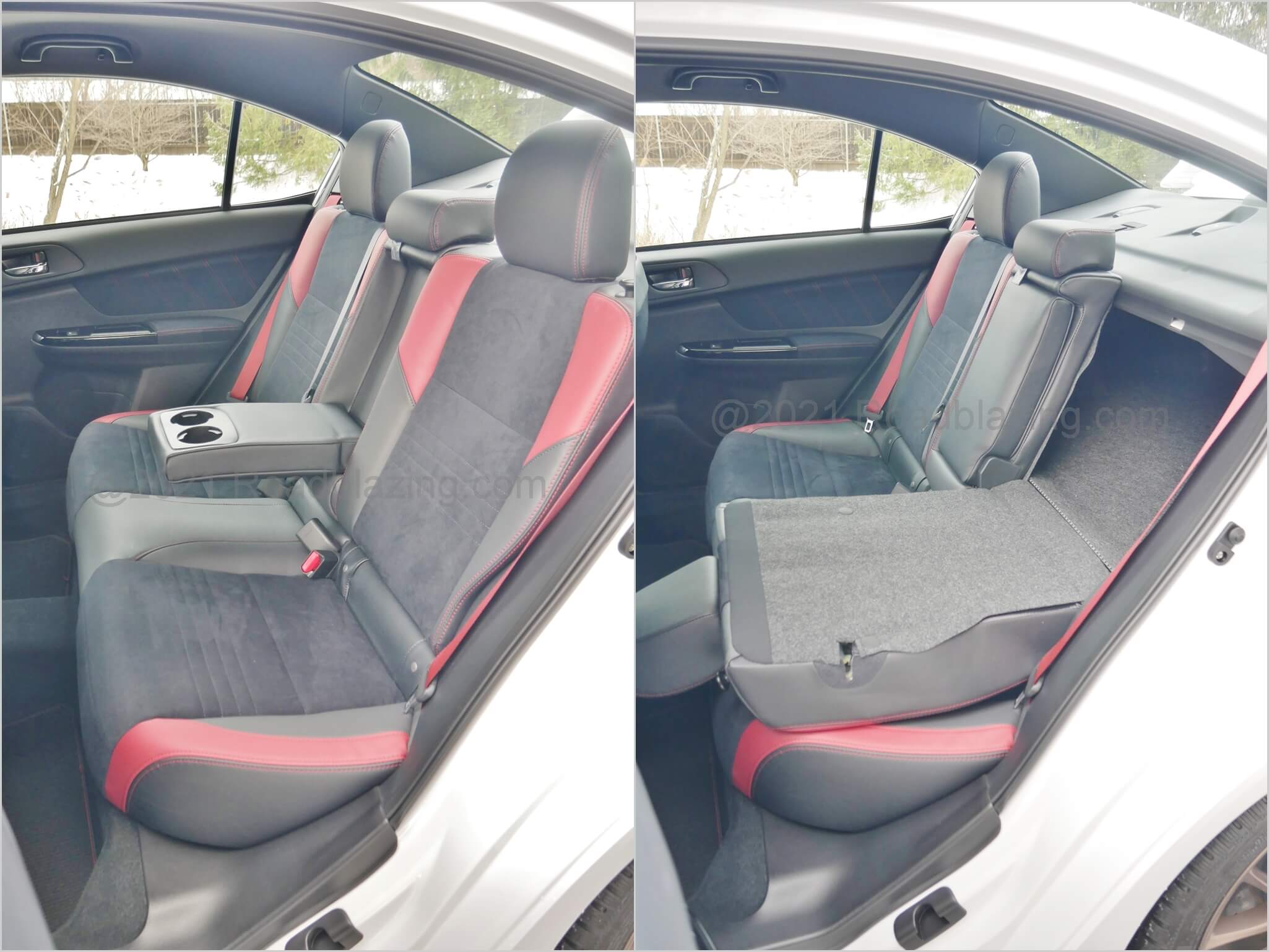 2020 Subaru WRX STI: Previous generation Impreza cabin space and comfort