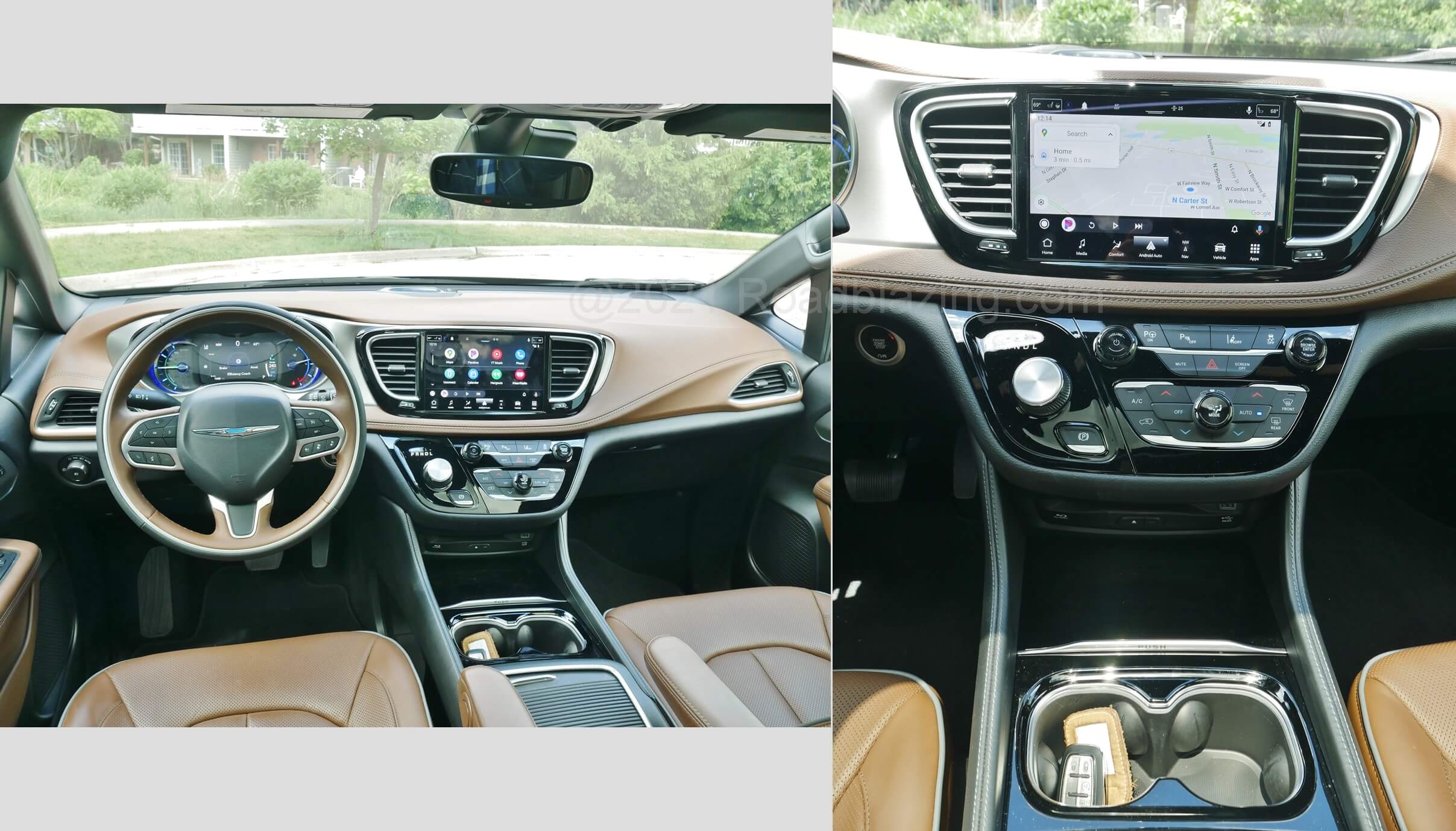 2021 Chrysler Pacifica Limited Hybrid PHEV: Android Auto & Apple CarPlay smart phone projection