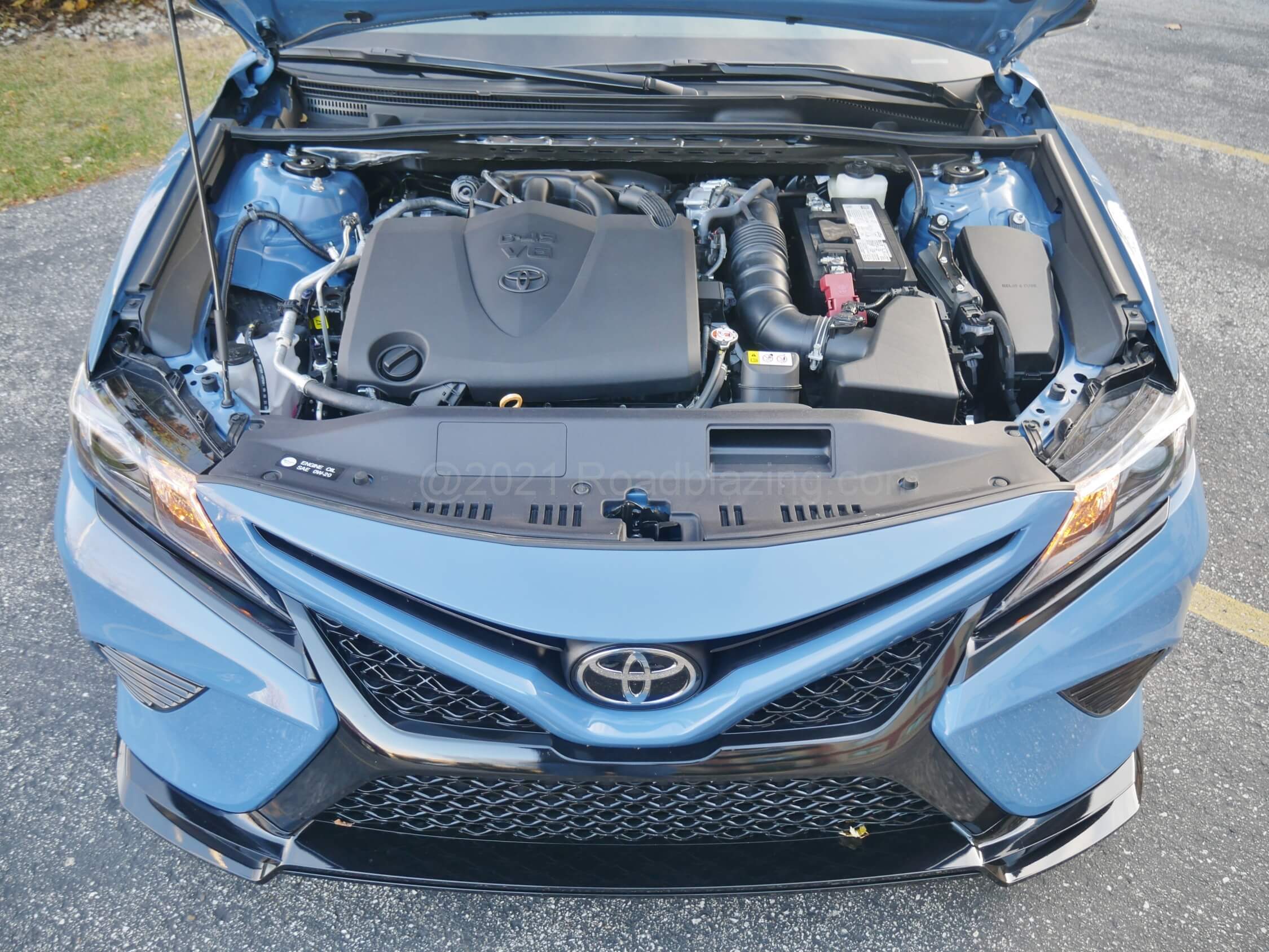 2022 Toyota Camry TRD: Free revving to well above 6200 rpm, making 301 hp, delivering solid 25 mpg