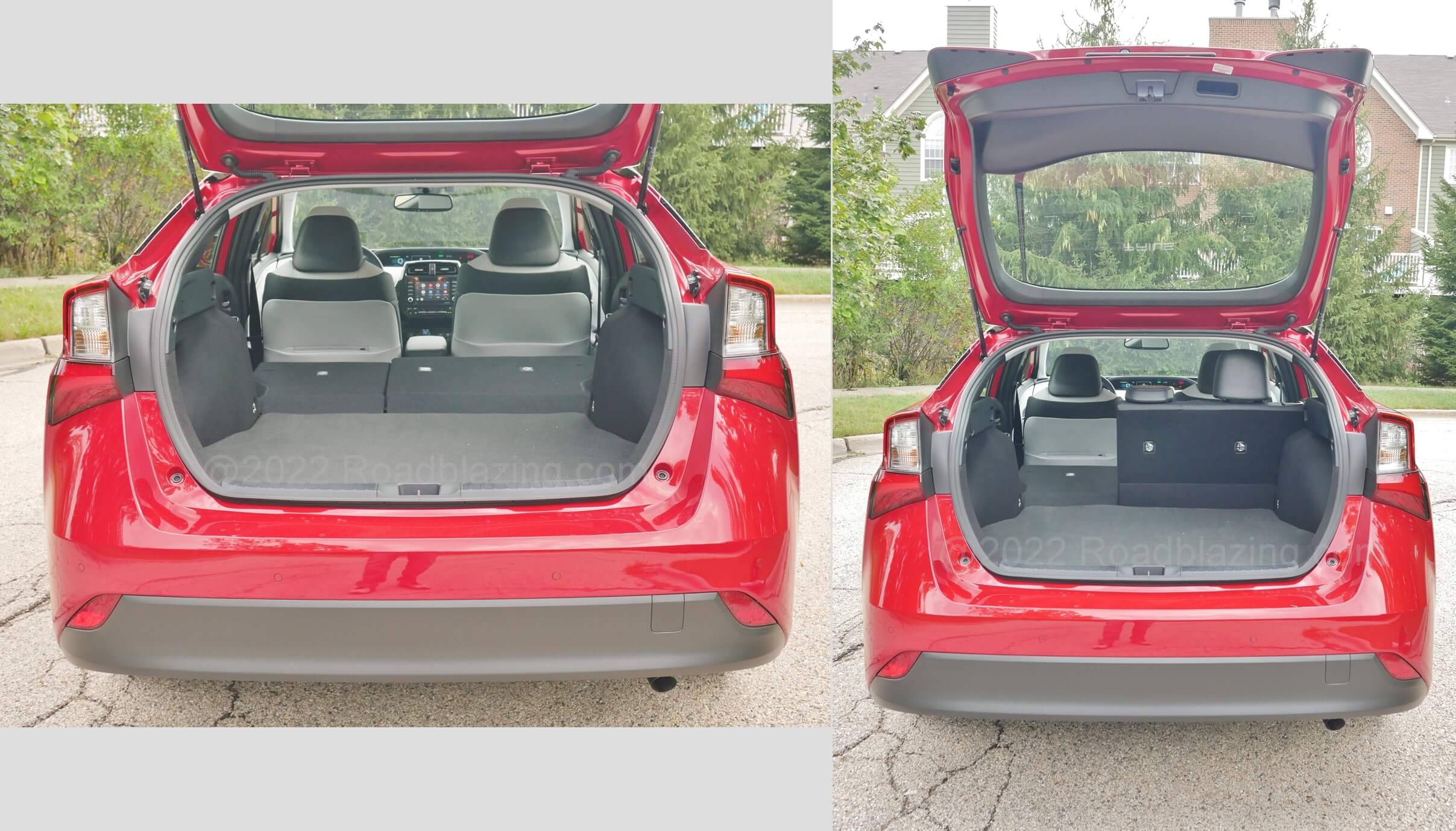 2022 Toyota Prius XLE AWD-e: 57 cubic feet of low load lift over expanded cargo bay capacity