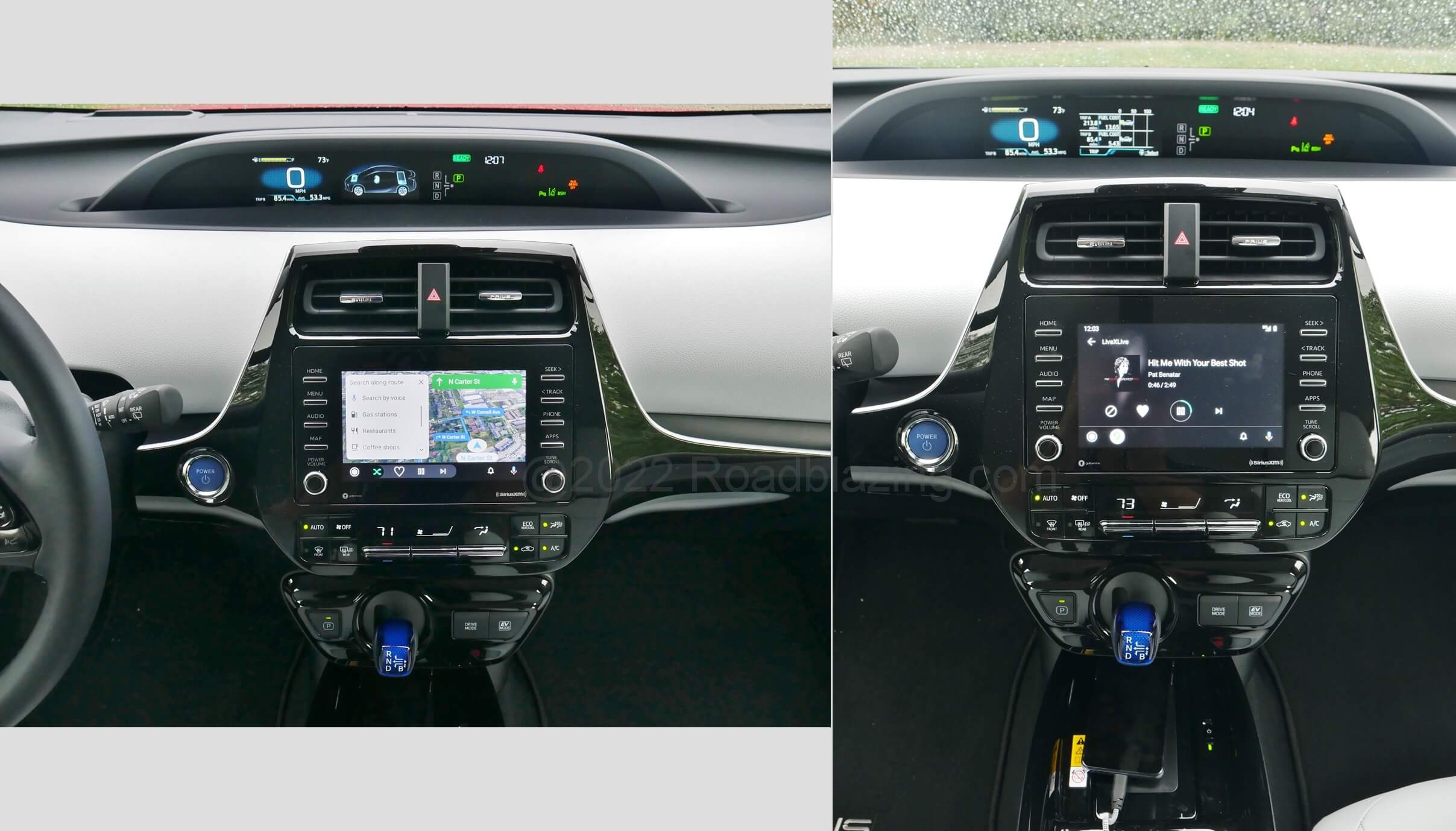 2022 Toyota Prius XLE AWD-e: Android Auto & Apple Car Play smart phone projection included