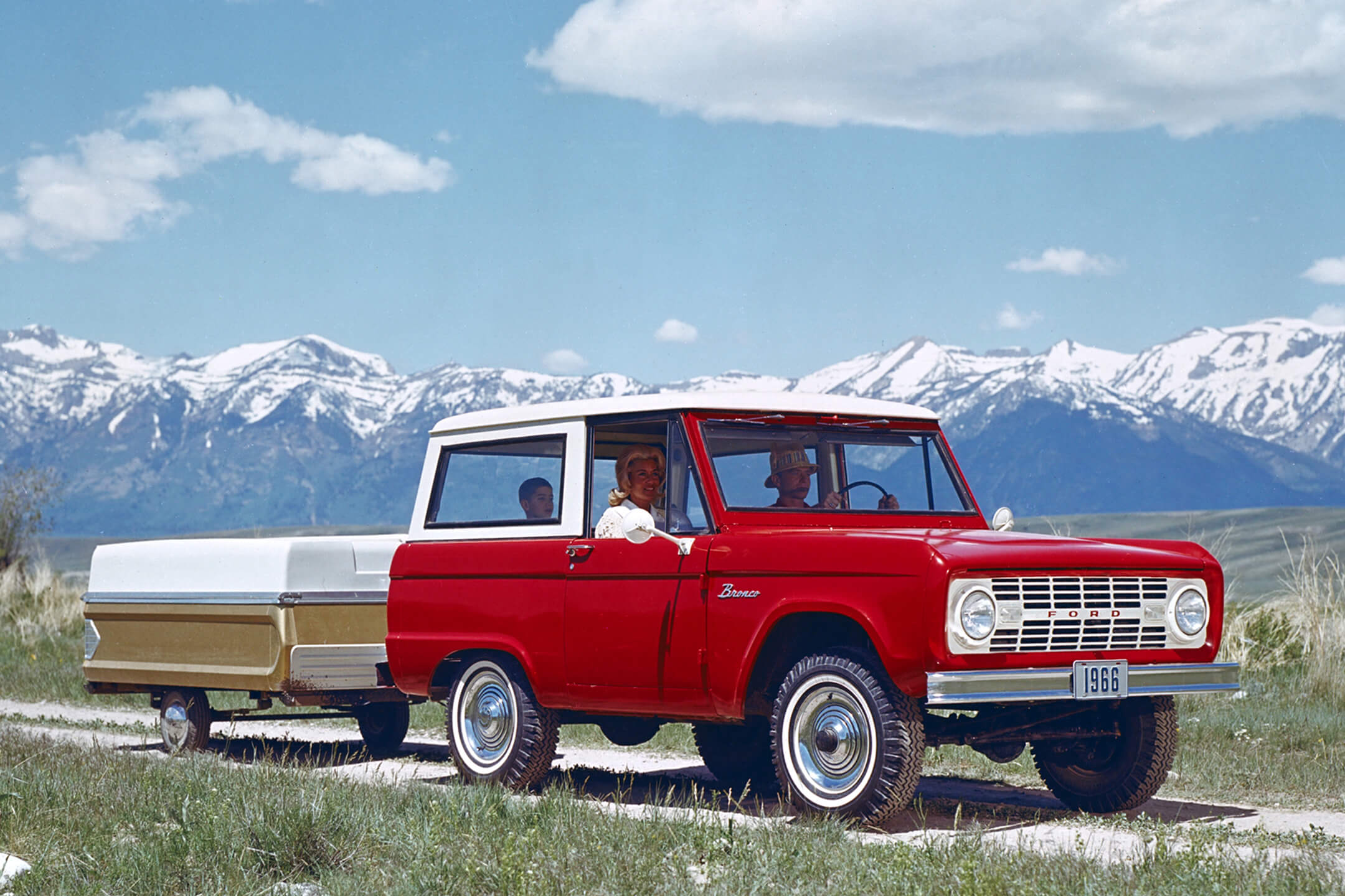 1966 Ford Bronco: the original in a Ford Mo Co period advertisement