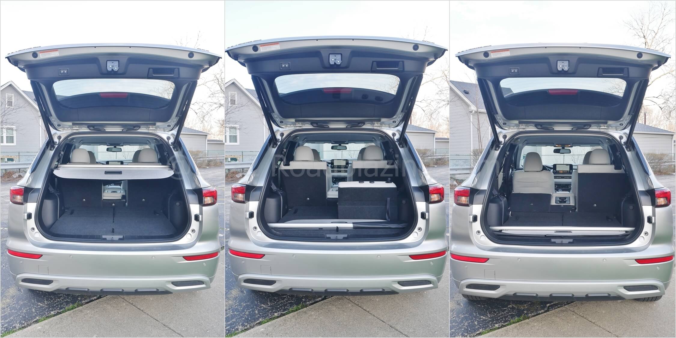 2022 Mitsubishi Outlander 2.5L SEL AWC: versatile cargo hold configuration features low load liftover